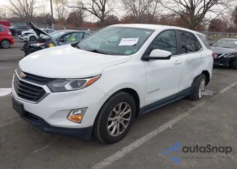 2021 Chevrolet Equinox Awd Lt из США, поврежденный, VIN 3GNAXUEV7MS112926